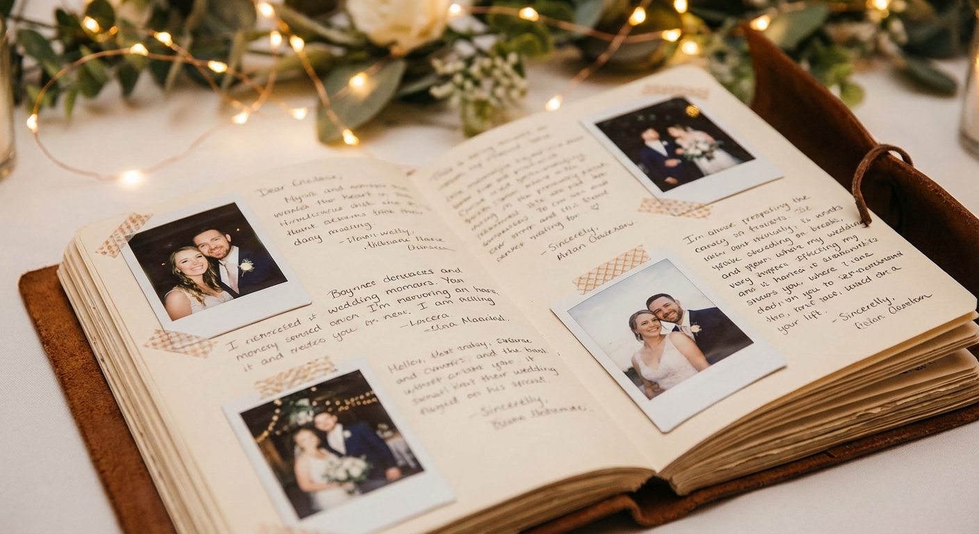 Livre d or Polaroid mariage : comment le creer et le reussir