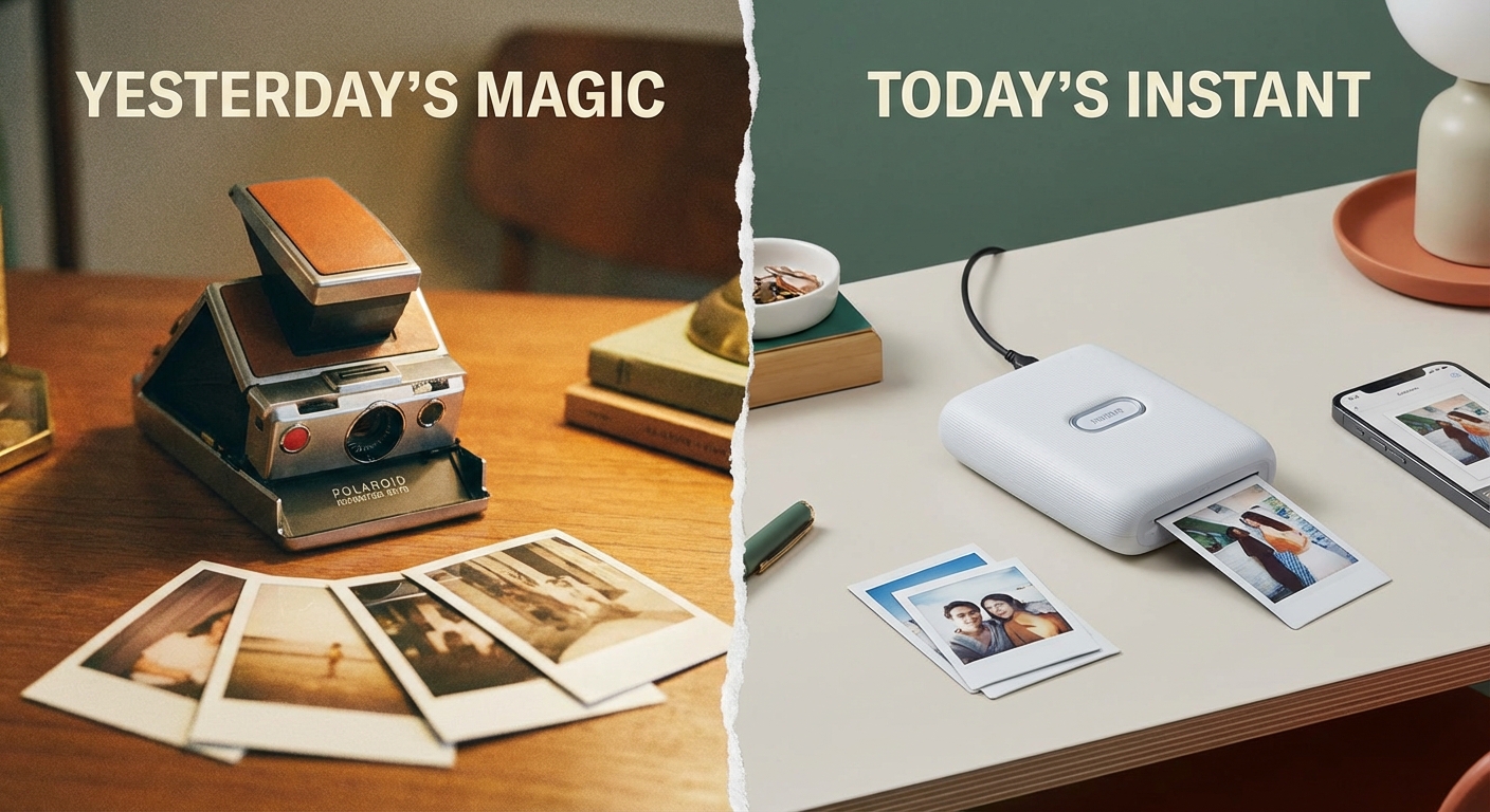 Polaroid ou imprimante photo mariage