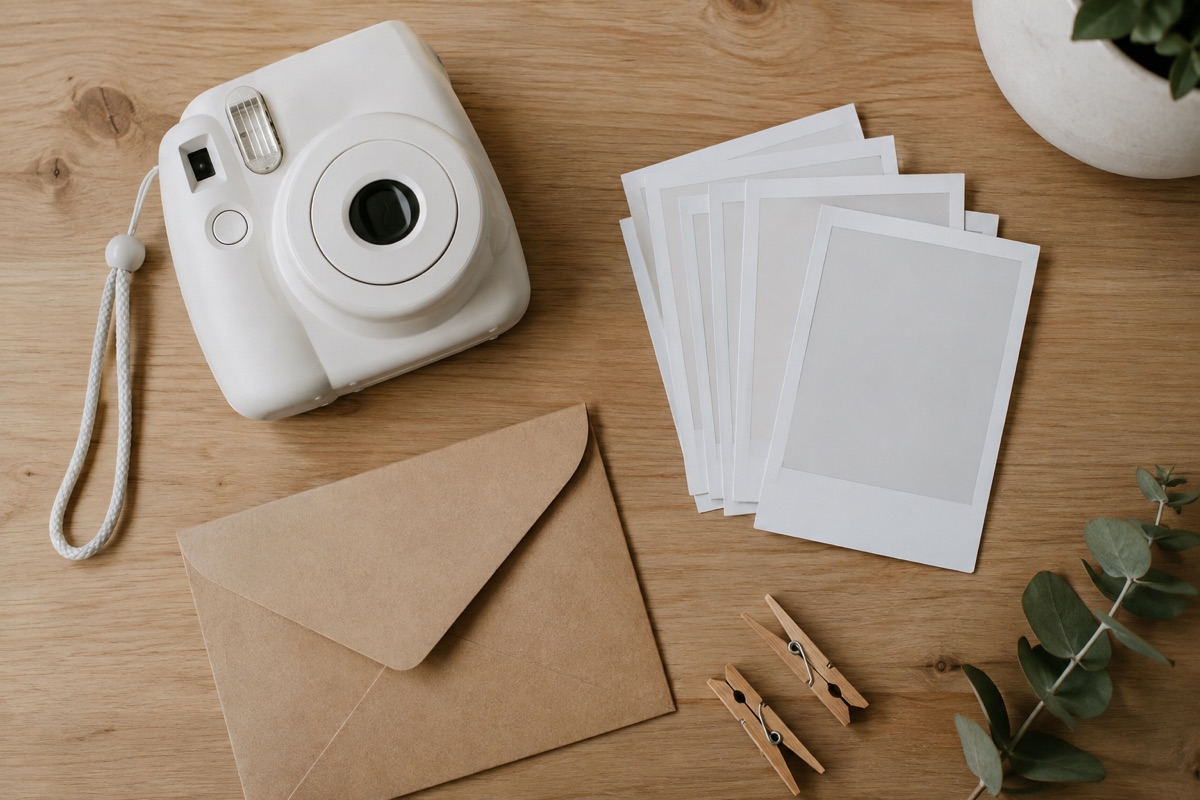Appareil photo instantane et films, alternative economique a la location photomaton